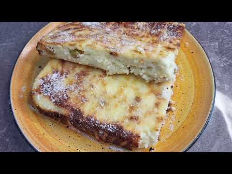 Нежнейшая творожная запеканка. Рецепт из маминой тетради.