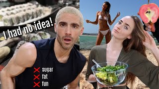 Eating My Girlfriends Model Diet For 24 Hours 😳 | I lost 3lbs.