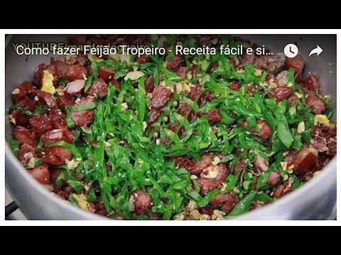 Feijão Tropeiro  - Receita Fácil