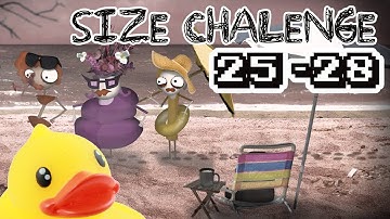 Year 25, 26, 27, 28 Size Challenge Solution | Human Resource Machine