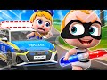 Police girl chase smart thief   little police song  new nursery rhymes for kids