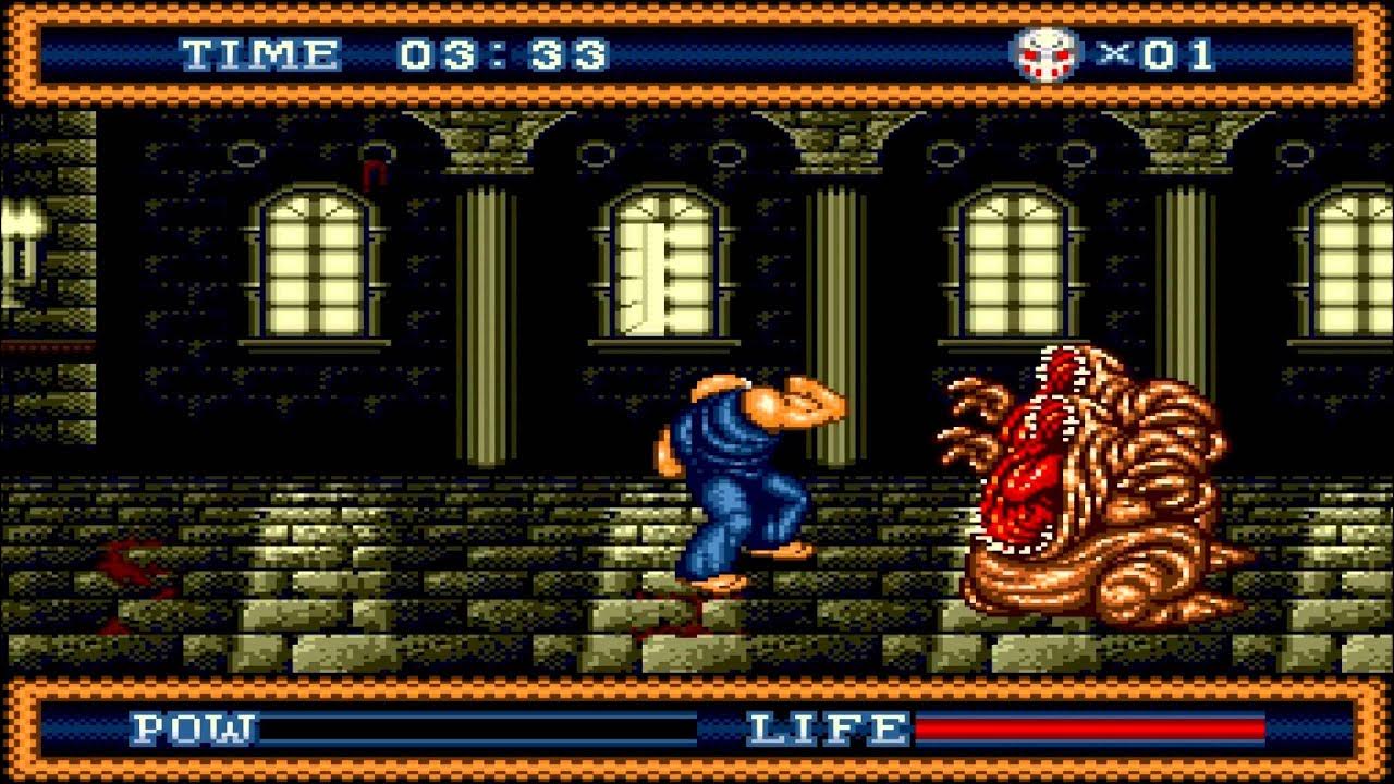 Как пройти игру на сеге. Splatterhouse Sega Mega Drive.