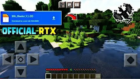 Bsl Shader For Android 1.20 🔥PE RENDER DRAGON| Minecraft