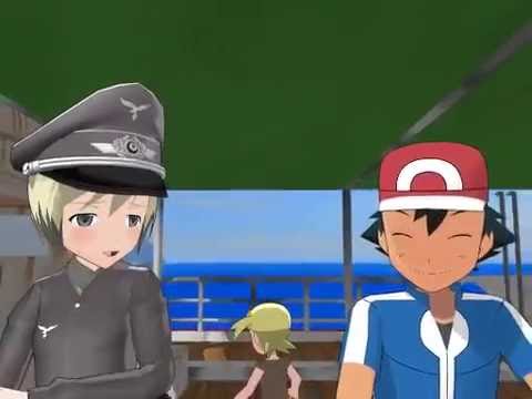 (MMD) Art of Farting (Strike Witches x Pokemon)