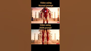 normal prompt  🆚 JSON prompt || #prompt #promptengineering #trending #new #shorts #viral