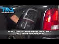 How to Install Performance Tail Lights 2011-2018 Ram 1500