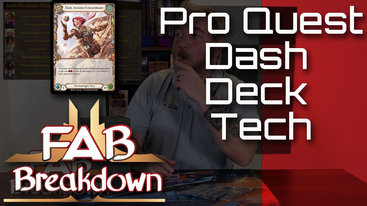 FAB Breakdown EP9 Pro Quest Dash Deck Tech 2022 - YouTube