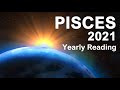 PISCES 2021 YEARLY TAROT READING "THERE WILL BE REASONS TO CELEBRATE THIS YEAR PISCES!" #Pisces