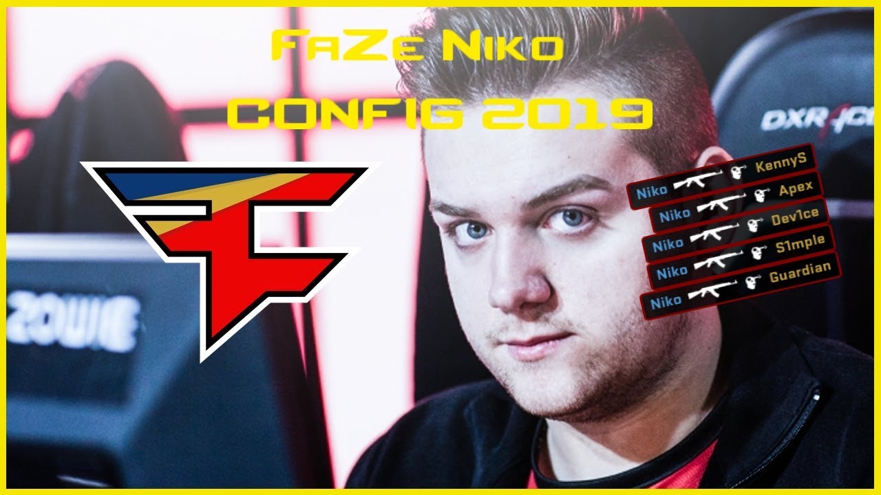 Matemático Derritiendo diámetro FaZe Niko - CSGO CONFIG 2020 - YouTube