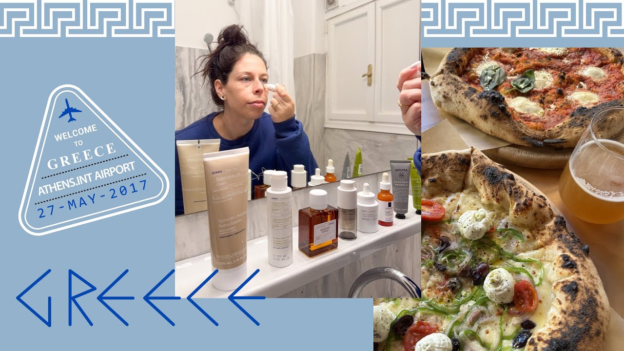 Athens, Greece: Greek Pharmacy, Cafe, and Grocery Shopping