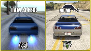 Things GTA SAN ANDREAS did better than GTA V