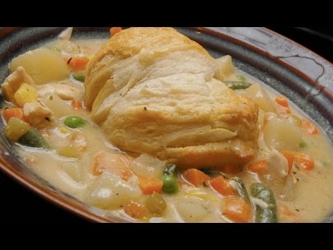 Southern Chicken Pot Pie with Biscuit Crust - Organic