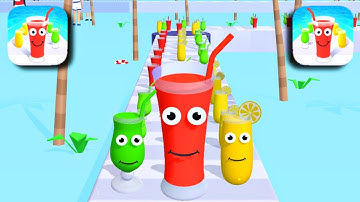 🍹Juice Run All Levels Walkthrough Gameplay iOS,Android Games