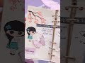Theme - 🌸 Cherry Blossom  || Journal with me || Sakura/Cherry Blossom Bullet Journal  #Shorts