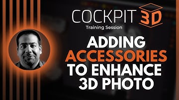 COCKPIT3D (2D to 3D) Tutorial: Adding Accessories to Enhance 3D Photo