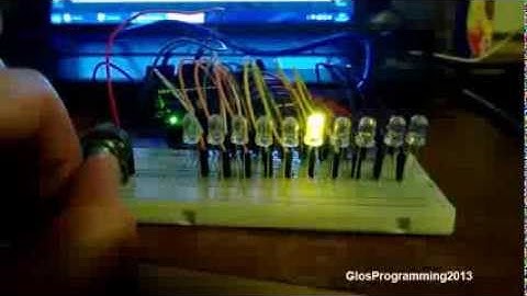 LED Chase with potentiometer (Basic Level)