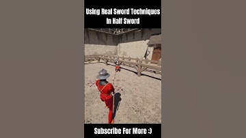 Using Real Sword Tecnhiques: Fool