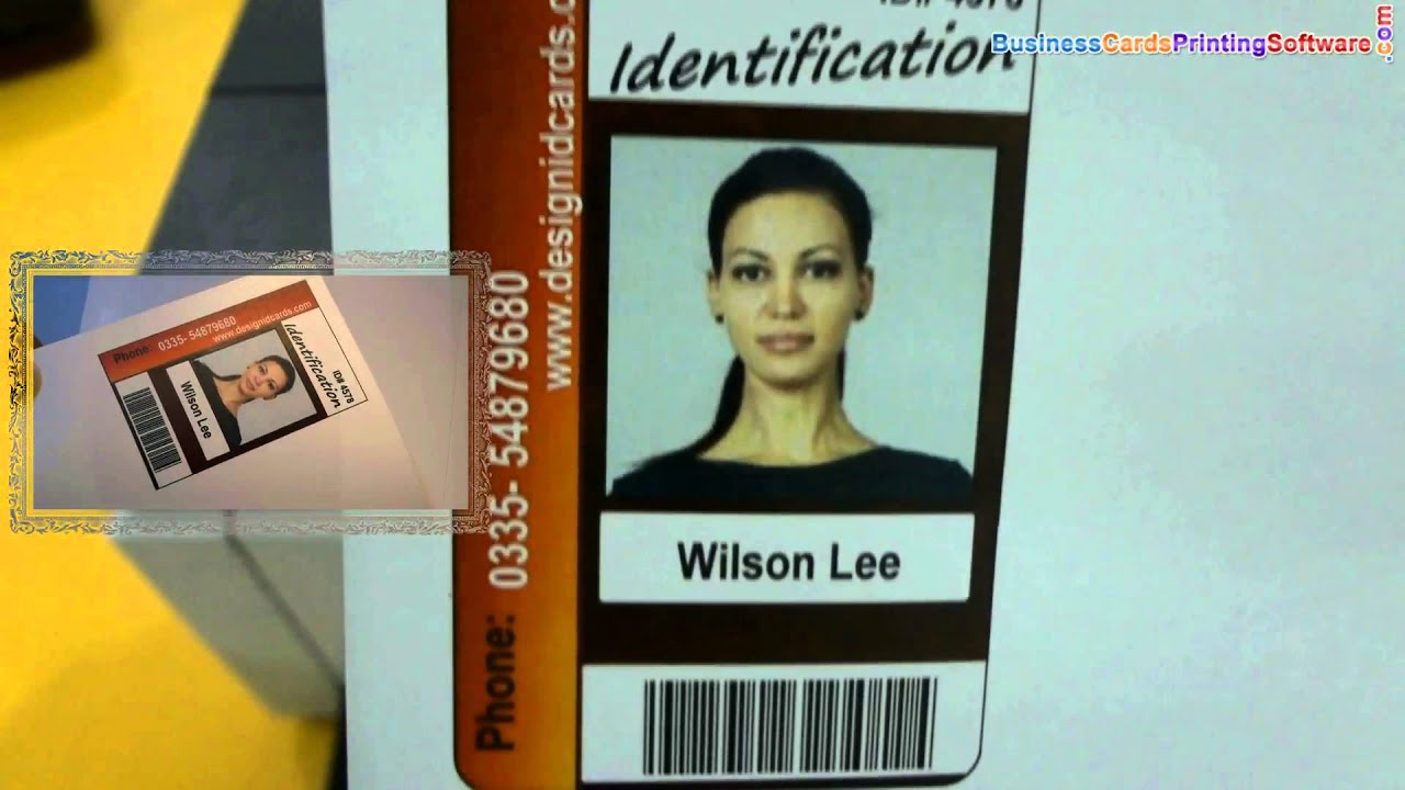 Understand how to laminate generated ID cards YouTube