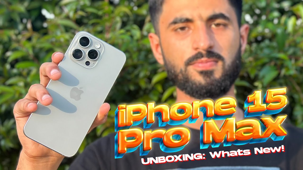 iPhone 15 Pro Max Quick Unboxing & Review in Hindi - Natural titanium 
