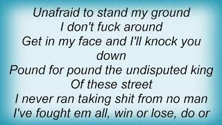 Biohazard - My Life My Way Lyrics