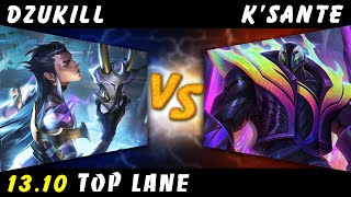 Dzukill - Yone vs K'Sante TOP Patch 13.10 - Yone Gameplay