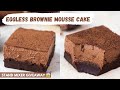 Eggless Chocolate Mousse Brownie Recipe, No Gelatine + Stand Mixer GIVEAWAY 🥳