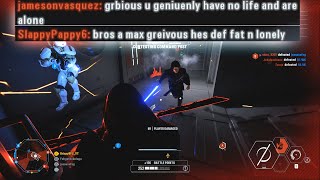 TOXIC Hero Glitchers get HUMBLED | Supremacy | Star Wars Battlefront 2