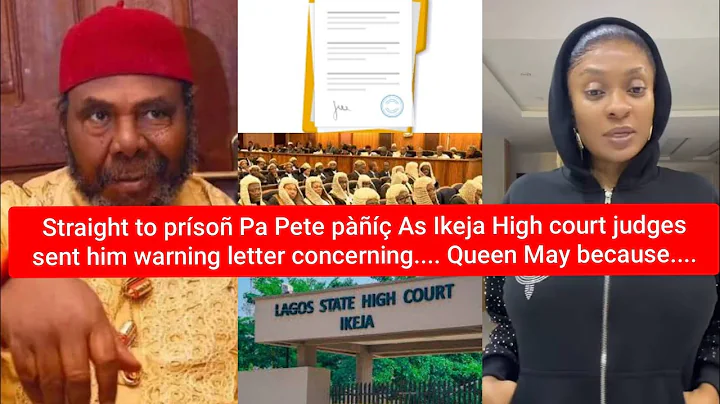 Straight to prísoñ Pa Pete pàñíç As Ikeja High court sent him letter Ova Queen May and Yul Edochie 
