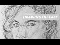 Sketching a face with pencil (Quick sketch)