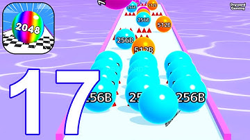 Ball Run 2048 - Gameplay Walkthrough Part 17 Infinity Mode Old Update (iOS, Android)