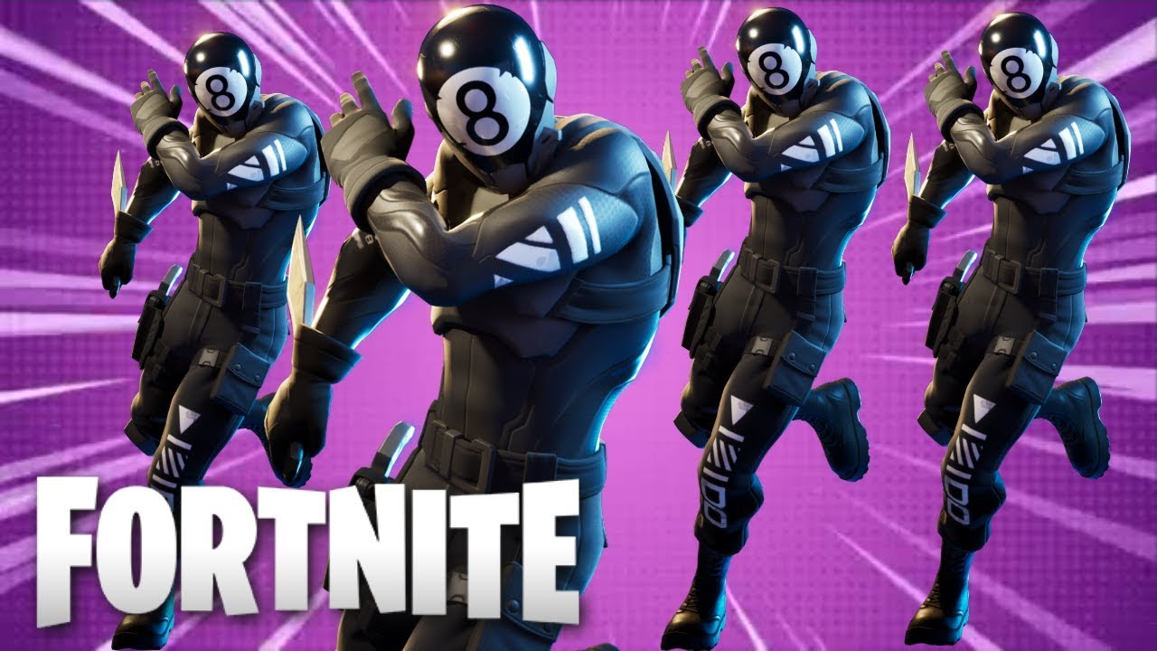 The SQUAD Of 8Ball Skins In Fortnite YouTube