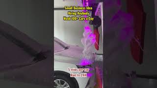 Small Cost Idea-Car Wash 5 Mins Per Car #Touchlesscarwash #Carwash #Autocarwash