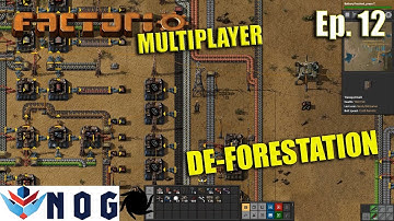 Factorio Multiplayer with STHedgeHog Ep12 | Clearing a Rail Path | Gameplay, Lets Play