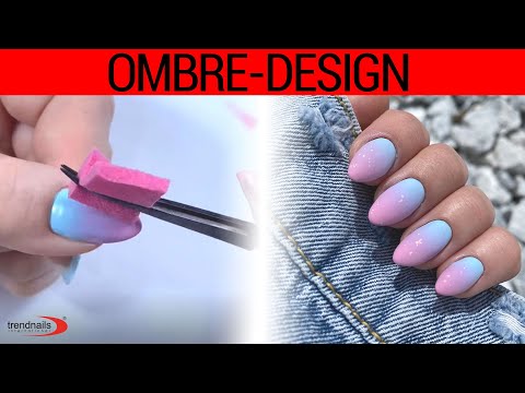 Ombre-Design mit Shellac
