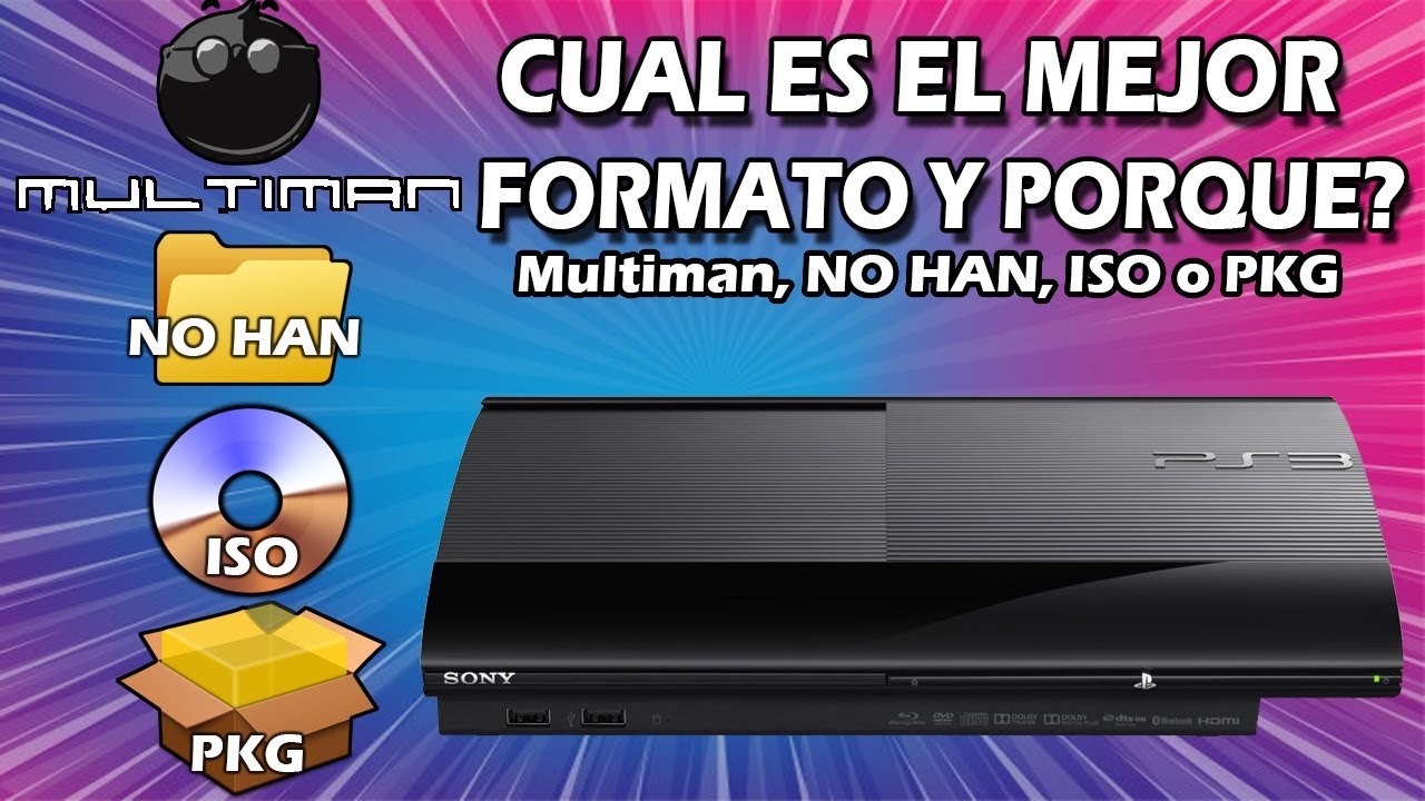 CUÁL ES EL MEJOR FORMATO DE JUEGOS para tu PS3 Y PORQUE? - YouTube