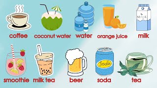 Drinks - Học tiếng Anh Các loại đồ uống | Drink name in English | Oh Vui Kids screenshot 5