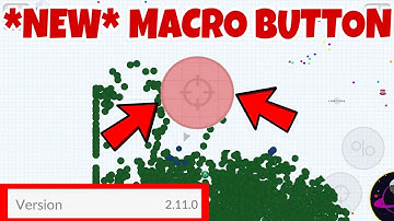 How To Get Macro New Version 2.11.0 | NO ROOT MACRO BUTTON | Agario Mobile, Agario Macro Tutorial