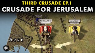 Siege of Acre, 1189  1191 ⚔ Third Crusade (Part 1) ⚔ Lionheart vs Saladin