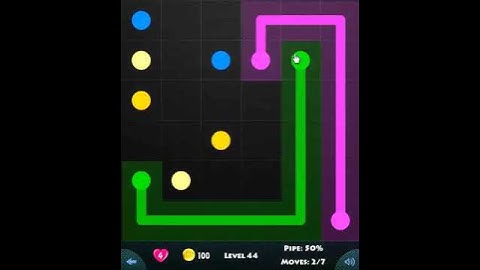 FLOW GAME ON FACEBOOK - LEVEL 44 BASIC PACK