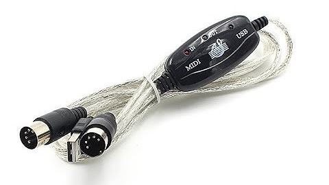 My USB To MIDI In/Out Music Keyboard 6FT Interface Converter Adapter Cable Review