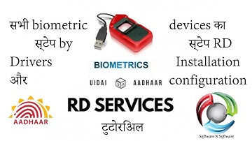 UIDAI RD Service Step By Step Installation and Configuration for Biometric Devices