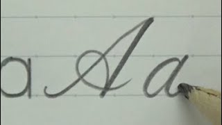 Print and cursive handwriting with pencil | Capital and Small Letters | Neat and clean | Calligraphy