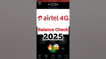 2025 How to chek Airtel account balance | Airtel balance chek කරන විදිහ 2025 | Sinhala #airtel#trend