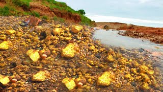 OMG Lucky Lucky Day! Mining Gold - Finding and digging gold.