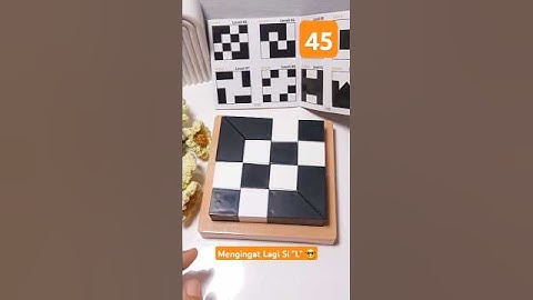 Dahulukan si "L" || Play Hidden Blocks Level 45 #puzzle #hiddenblocks #shorts #hanabimba #mainan