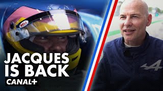 Jacques Villeneuve de retour dans une Alpine 25 ans après ! - F1