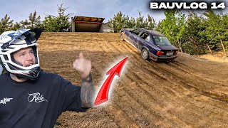 Idioten ruinieren Drop Landung mit Auto 🤦🏼‍♂️ Bauvlog 15
