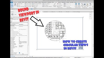 Create Round Viewport In Revit #youtubevideo #youtubeshort #youtuber #bim #revit #cad #youtube