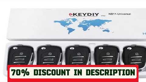 A must-have product! 5pcs KEYDIY NB11 Multifunctional Car Remote Key 3 Buttons Universal KD NB11-2