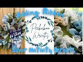 Simple Ribbon Add-In for Pine Base Nativity Wreath | Holiday Decor